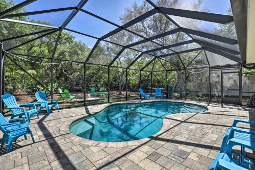 St Augustine Home With Pool, Walk To Beach!