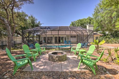 St Augustine Home With Pool, Walk To Beach!