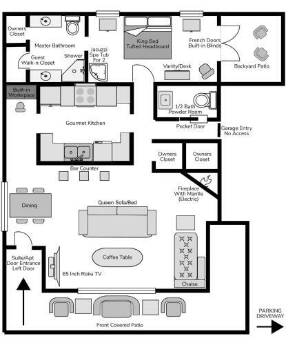 Apartamento Private Romantic Retreat Mins Dwtn Beach