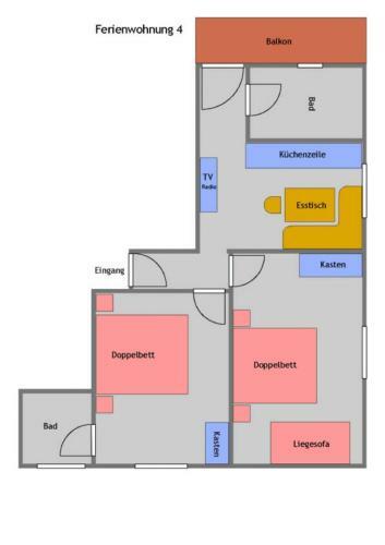 Apartamento Haus Am Wald