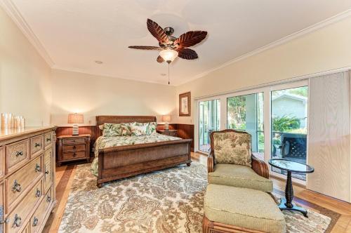 Gated Waterfront Estate With Private Pool & Dock Home