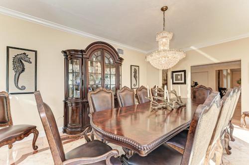 Gated Waterfront Estate With Private Pool & Dock Home