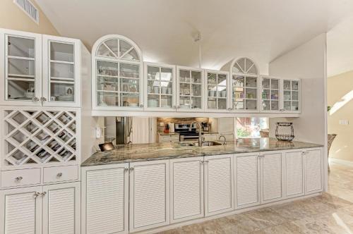 Gated Waterfront Estate With Private Pool & Dock Home