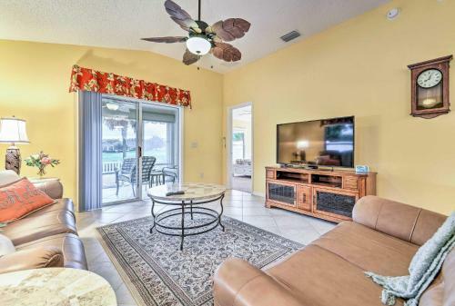 House On Golf Course, 2.5 Mi To Lake Sumter!