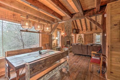 Private Blue Ridge Cabin With Hot Tub And Fire Pit!