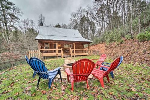 Private Blue Ridge Cabin With Hot Tub And Fire Pit!