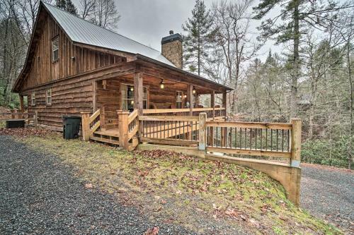 Private Blue Ridge Cabin With Hot Tub And Fire Pit!
