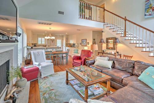 Bright St Simons Island Escape Walk To The Beach
