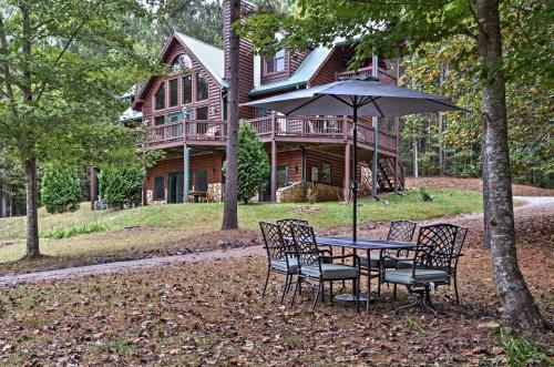 Grand Ellijay Cabin With Mountain Views And Pool Table!
