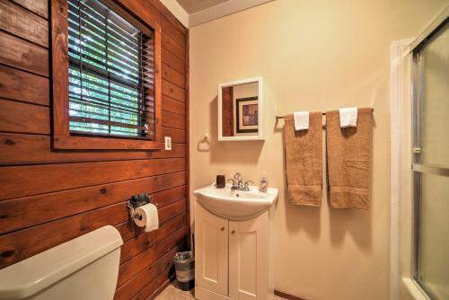 Private Ellijay Cabin With Deck, Fire Pit And Amenities