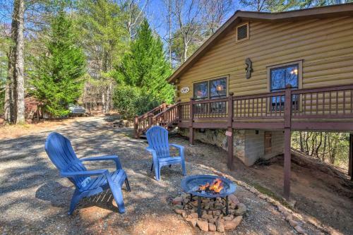 Pet-friendly Ellijay Cabin With Hot Tub In Ntl Forest