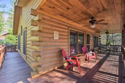 Pet-friendly Ellijay Cabin With Hot Tub In Ntl Forest