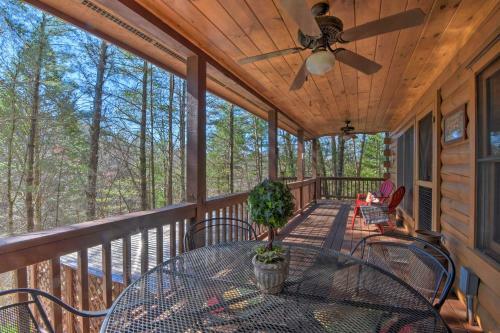Pet-friendly Ellijay Cabin With Hot Tub In Ntl Forest