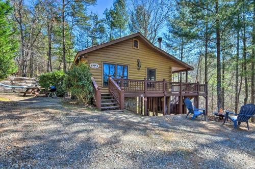 Pet-friendly Ellijay Cabin With Hot Tub In Ntl Forest