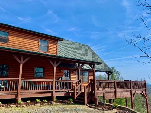 The High Life Long Range Views Of The Blue Ridge Mountains