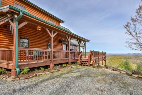 The High Life Long Range Views Of The Blue Ridge Mountains