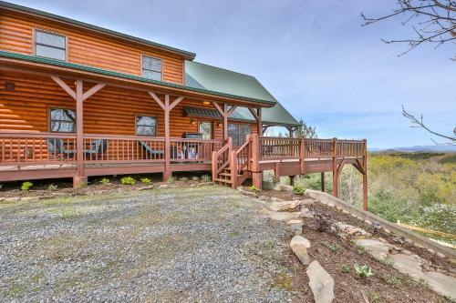 The High Life Long Range Views Of The Blue Ridge Mountains