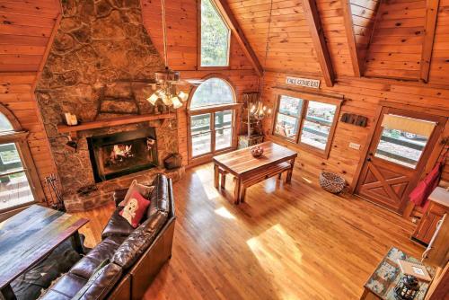 2-acre Blue Ridge Home With Fireplace, Hammock And Deck