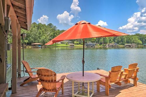 Spacious Lake Sinclair A-frame With Boat Dock And Slip!