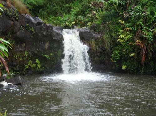 Heavenly Enchanting Waterfall In Hilo