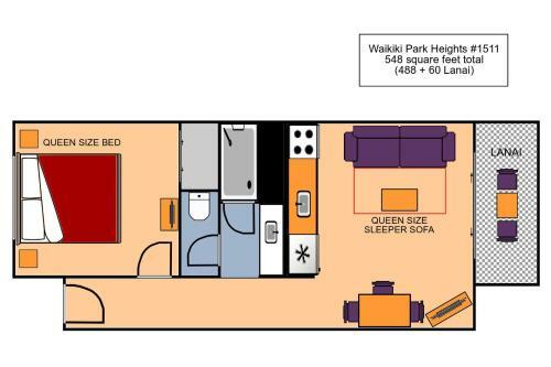 Waikiki Park Heights #1511