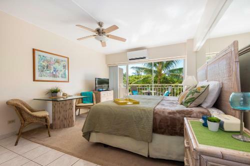 Apartamento Beachfront Studio On Waikiki Beach Ocean Views