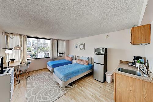 Apartamento Hawaiian Monarch - Canal-view Studio - Pool & Gym Condo