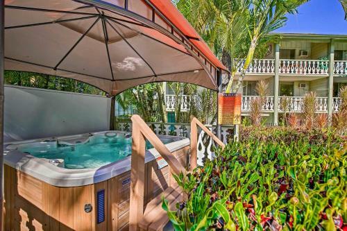 Apartamento Tropical Kailua-kona Escape - Steps To Beach!