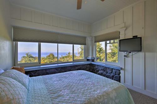 Holualoa Hale Home With Ocean Views - 5 Mi To Kona!