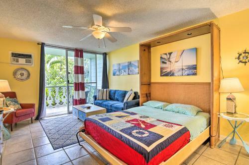 Apartamento Kailua-kona Efficiency Studio Walk To Beach!