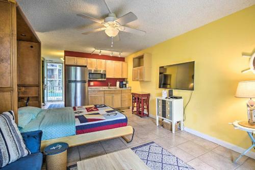 Apartamento Kailua-kona Efficiency Studio Walk To Beach!
