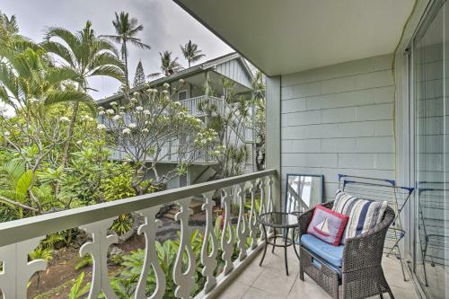 Apartamento Kailua-kona Efficiency Studio Walk To Beach!