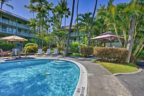 Apartamento Kailua-kona Efficiency Studio Walk To Beach!
