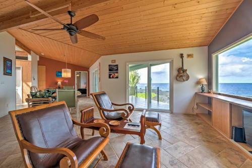 Big Island Oceanfront Home - Great Whale Watching!