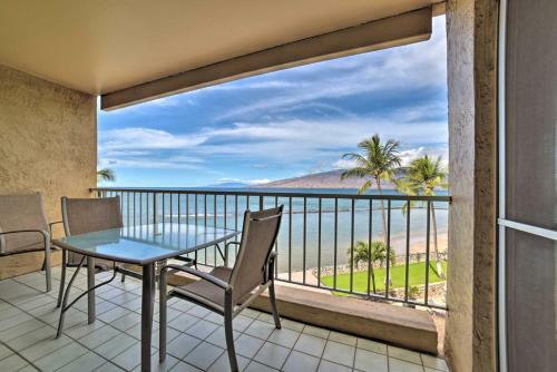 Beachfront Kihei Sanctuary With Lanai And Ocean Views!