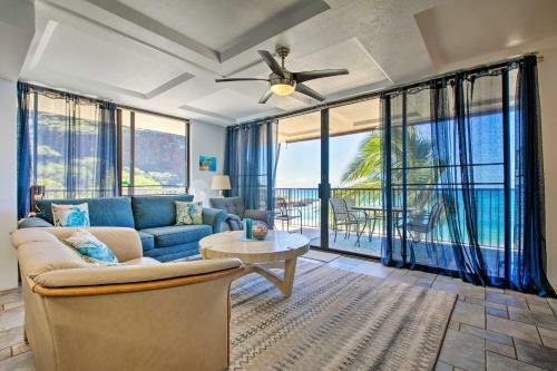 Apartamento Updated Makaha Condo With Pool And Ocean-view Lanai!