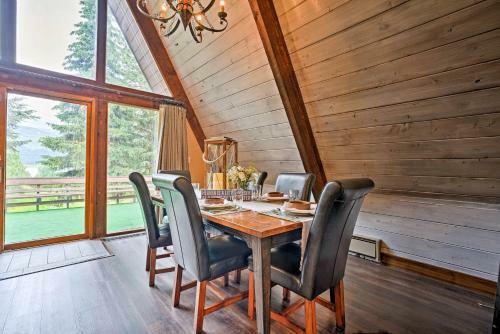 Updated Calm A-frame Cabin With Lake Cascade Views!