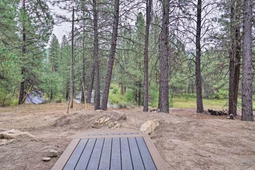 Garden Valley Cabin With Fire Pit And River View!
