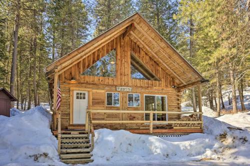 Peaceful Garden Valley Cabin With Private Deck!
