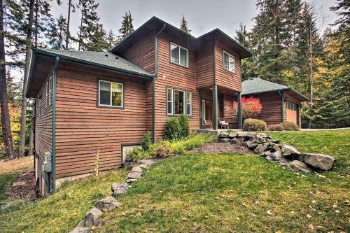 Spacious Hayden Lake House - 3 Minutes To Marina!