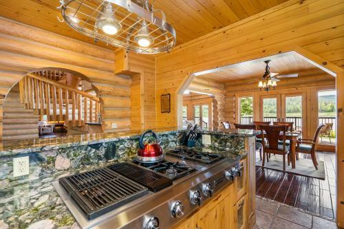 Antler Cove Log Home