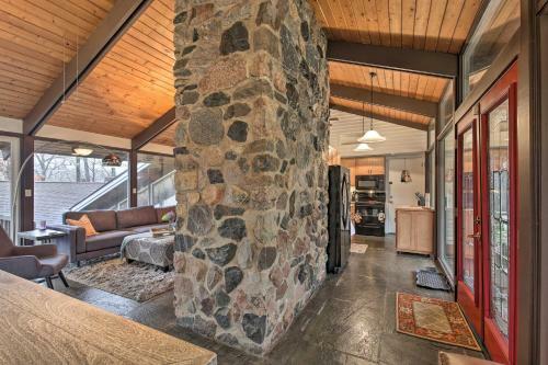 Unique Plymouth Home With Stunning Views And Deck!