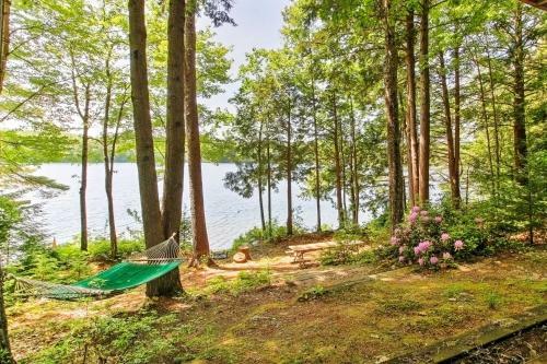 Charming Casco Cottage On Lake With Private Dock!