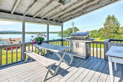 Ocean View Lamoine Home Near Acadia National Park!