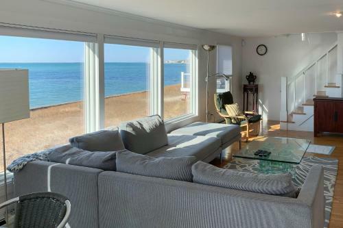New Listing! Waterfront Haven, Adjacent To Beach Home