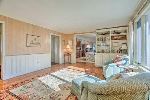 Elegant Cape Cod Getaway With Waterfront Views!