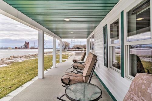Waterfront Bay City Home With Dock And Boat Launch!
