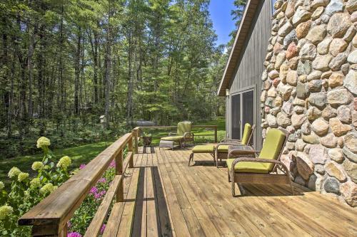 Rustic Riverside Retreat With Wraparound Deck!