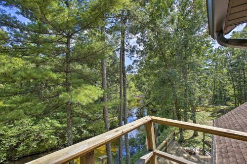 Rustic Riverside Retreat With Wraparound Deck!