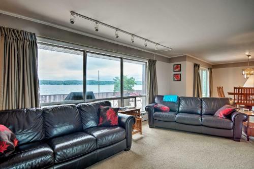 Lake Charlevoix Home With Deck, Walk To Downtown!